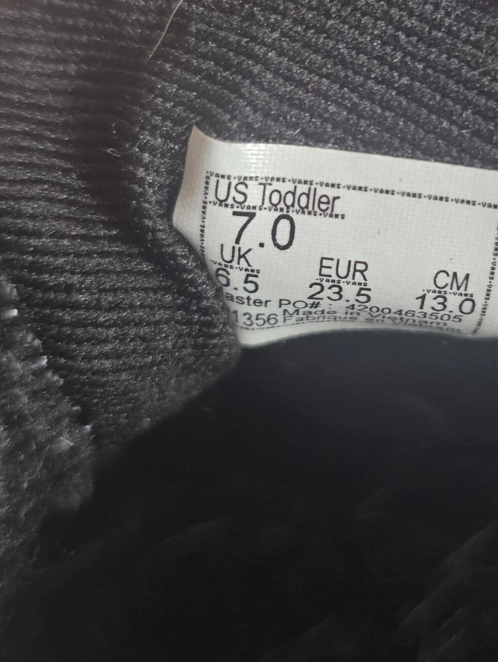 Vans great pre